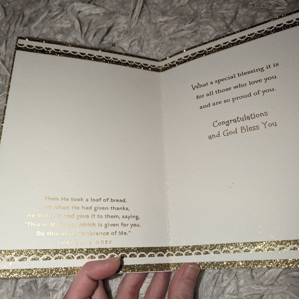 Dayspring First Holy Communion Card - Picture 3 of 3